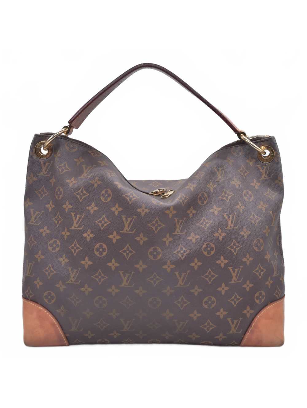 $1650 2017 Louis Vuitton Monogram Berri MM DU4157